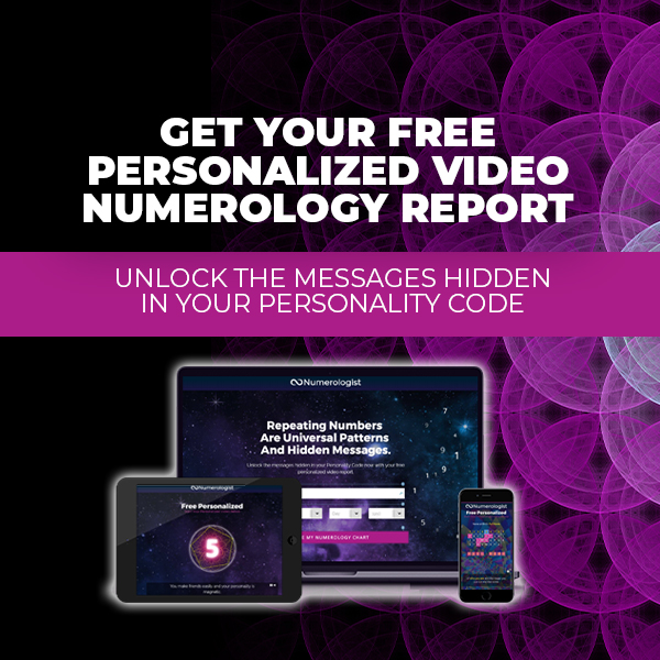 Get Your Free Personalized Video Numerology Report - Unlock The Messages Hidden In Your Personality Code